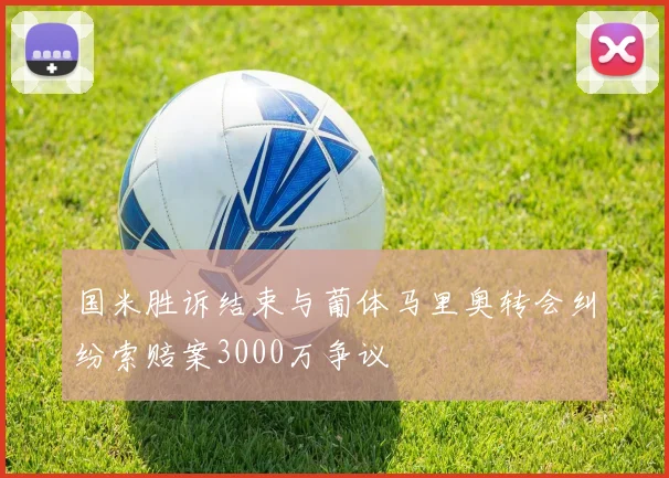 国米胜诉结束与葡体马里奥转会纠纷索赔案3000万争议